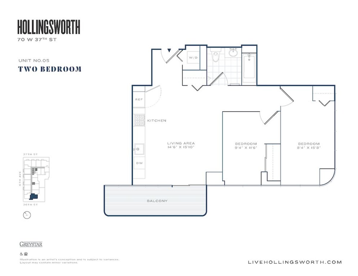 Photo for Hollingsworth - 70 West 37th Street Rental Building in Midtown South, Manhattan