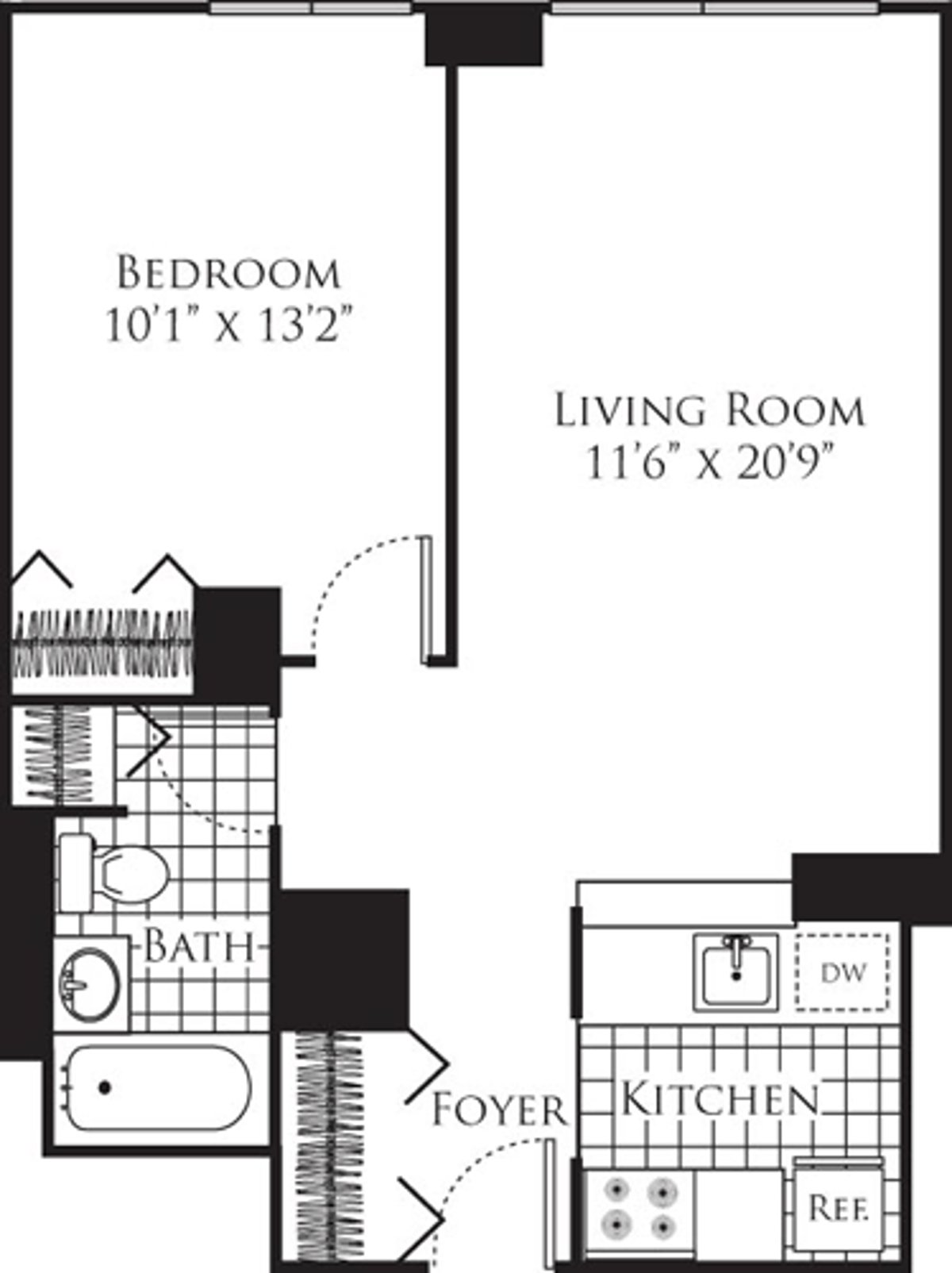 Photo for Longacre House - 305 West 50th Street Rental Building in Hell's Kitchen, Manhattan