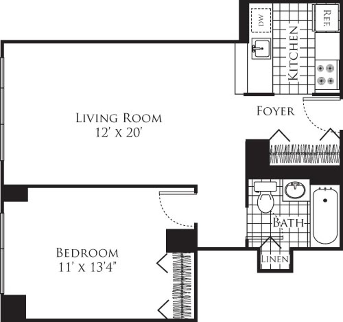 Photo for Longacre House - 305 West 50th Street Rental Building in Hell's Kitchen, Manhattan