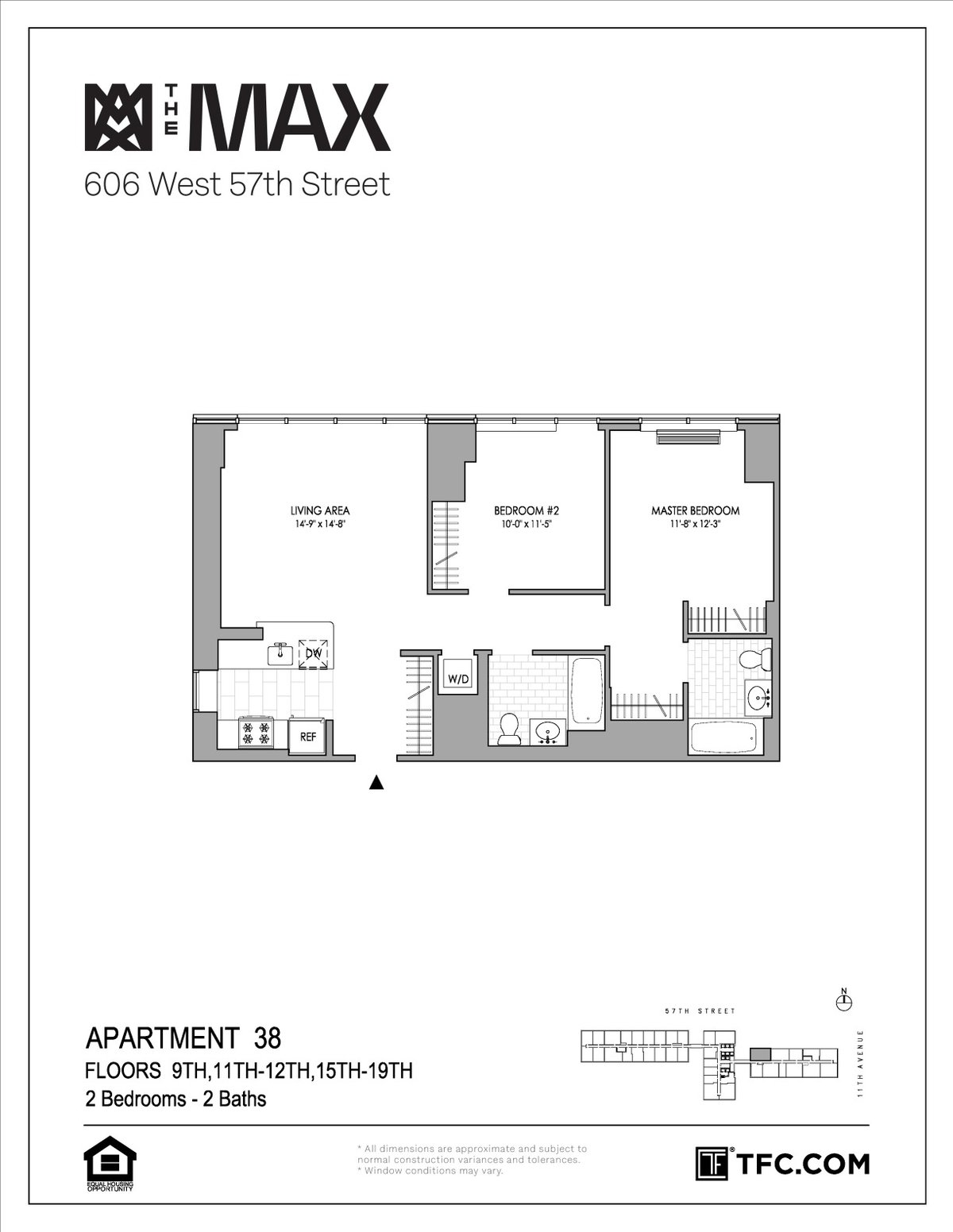Photo for The Max - 606 West 57th Street Rental Building in Hell's Kitchen, Manhattan