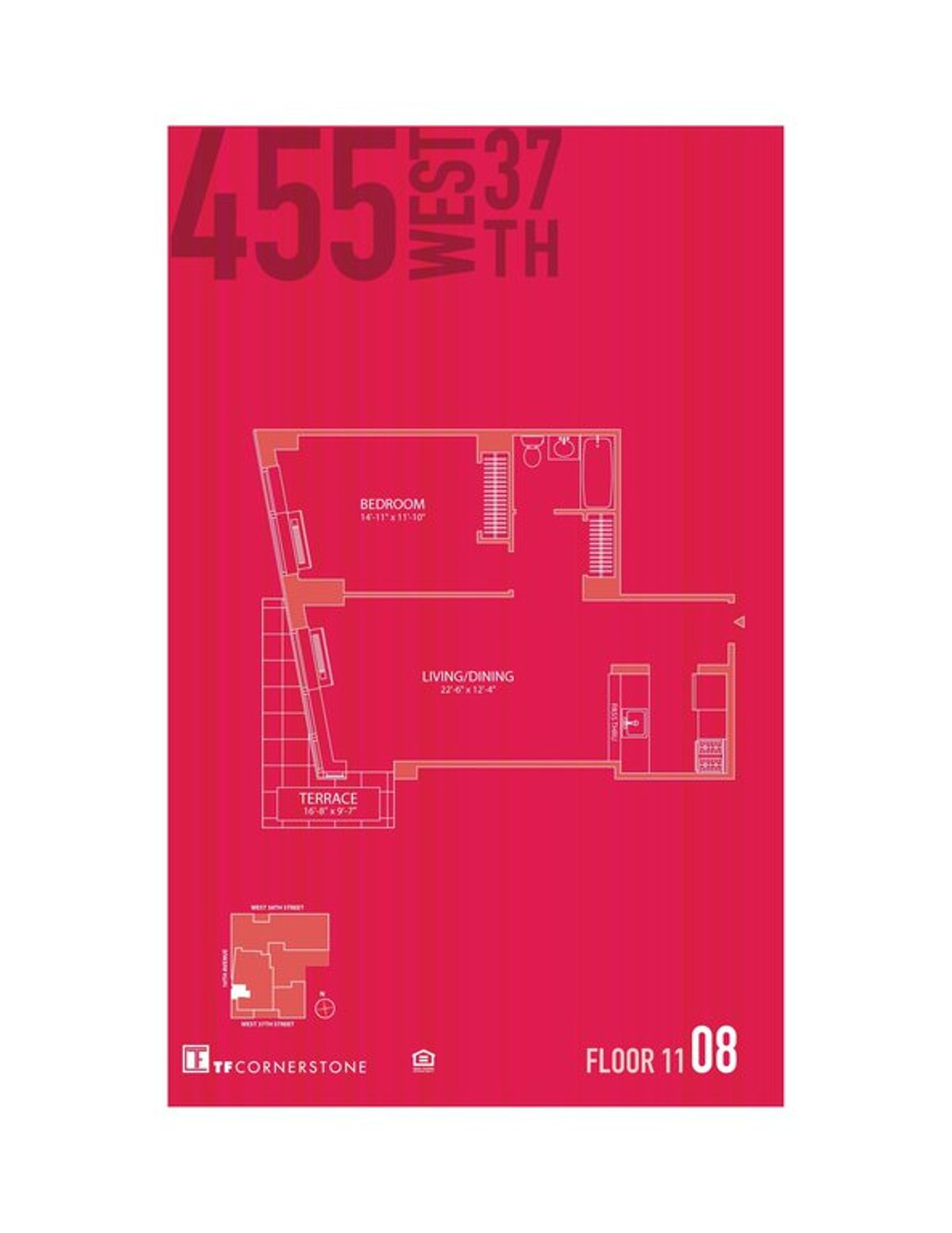 Photo for 455W37 - 453 West 37th Street Rental Building in Hudson Yards, Manhattan