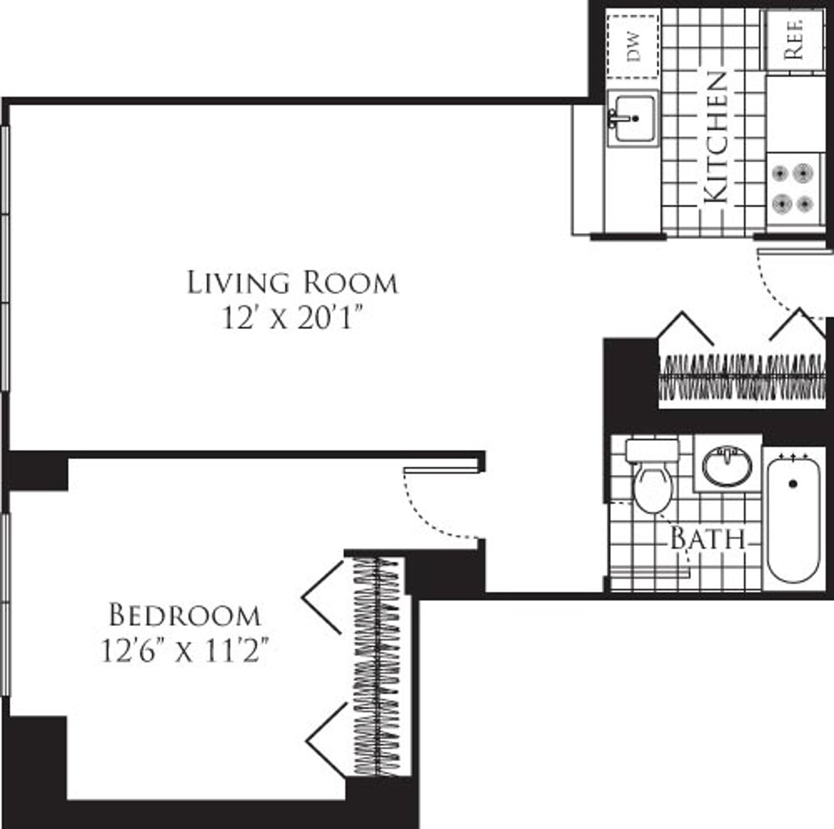 Photo for Longacre House - 305 West 50th Street Rental Building in Hell's Kitchen, Manhattan