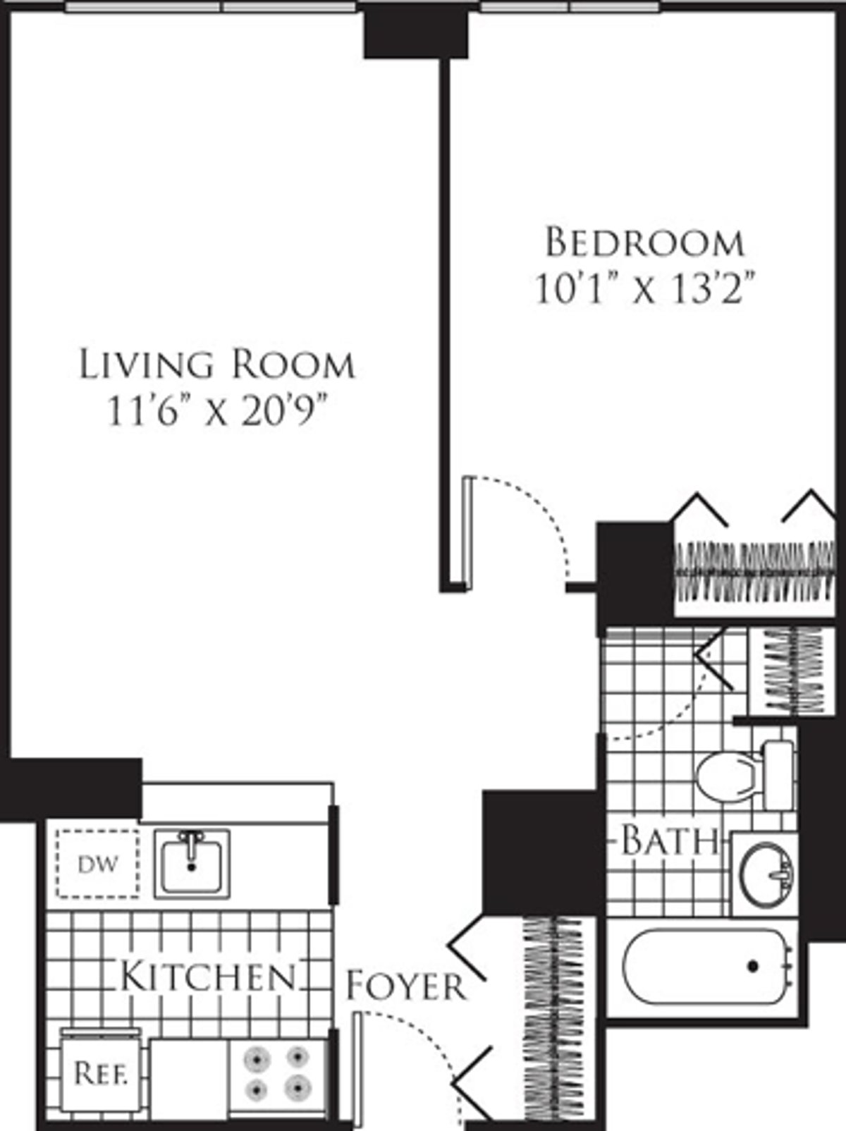 Photo for Longacre House - 305 West 50th Street Rental Building in Hell's Kitchen, Manhattan