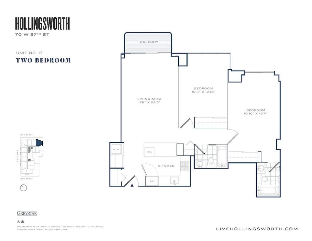Photo for Hollingsworth - 70 West 37th Street Rental Building in Midtown South, Manhattan