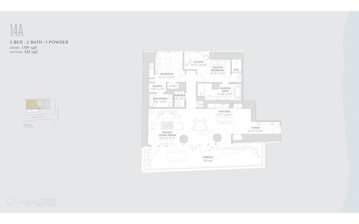 Photo for Seaport Residences - 161 Maiden Lane Condominium in Financial District, Manhattan