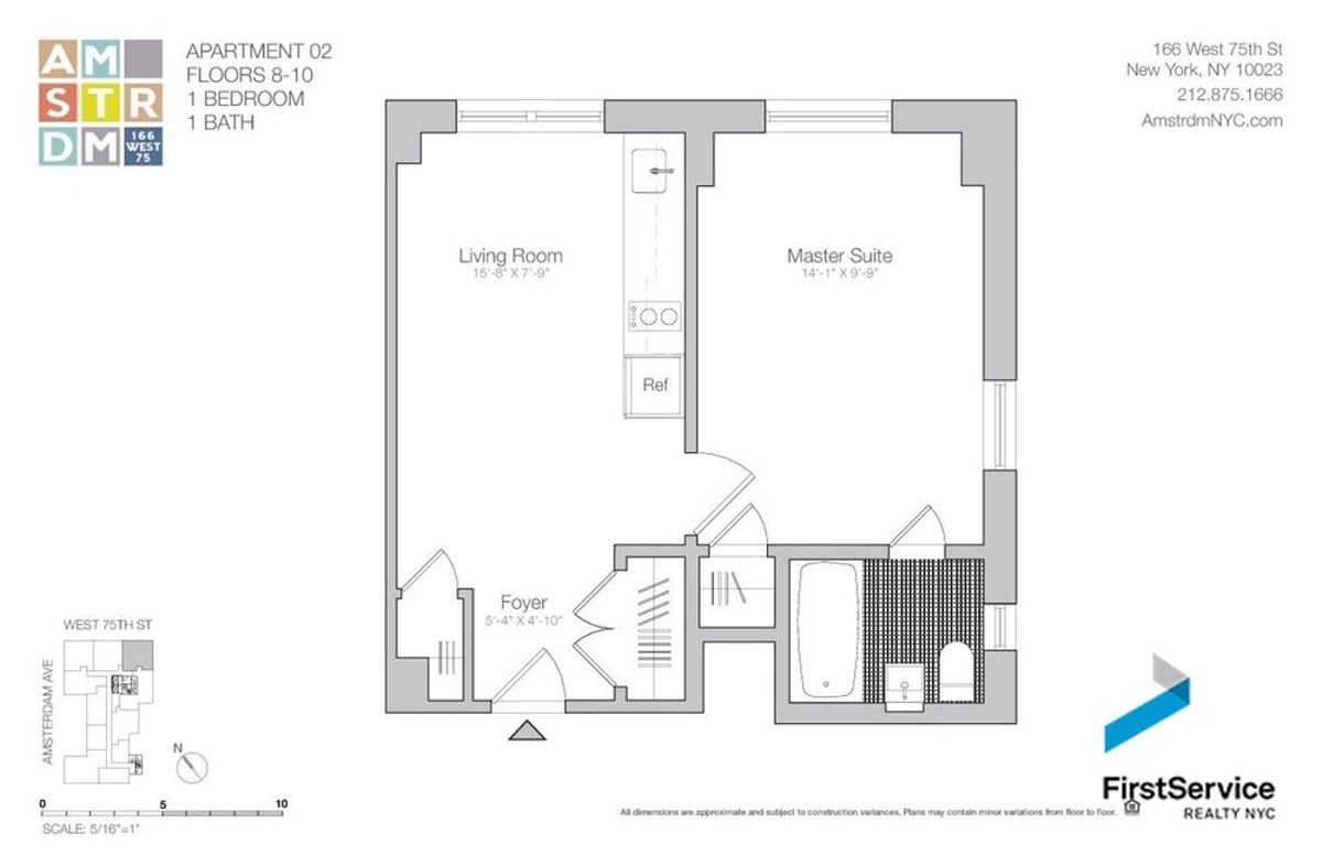 Photo for The AMSTRDM - 166 West 75th Street Rental Building in Upper West Side, Manhattan