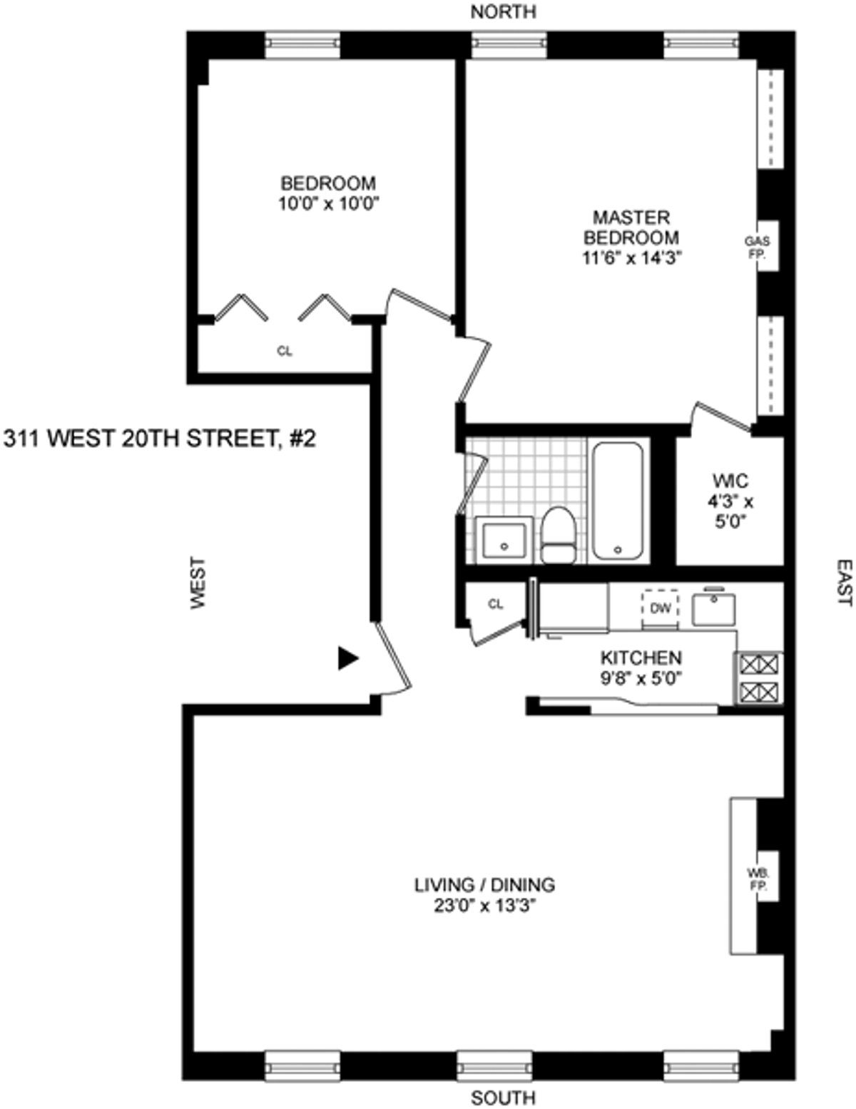 Photo for 311 WEST 20 STREET - 311 West 20th Street Cooperative in Chelsea, Manhattan