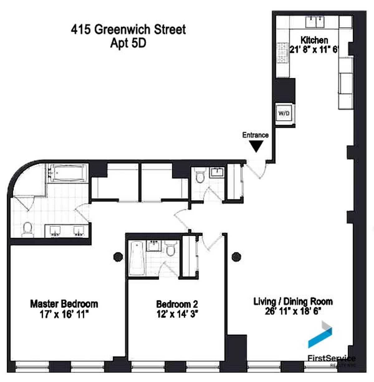 Photo for TriBeCa Summit - 415 Greenwich Street Condominium in Tribeca, Manhattan