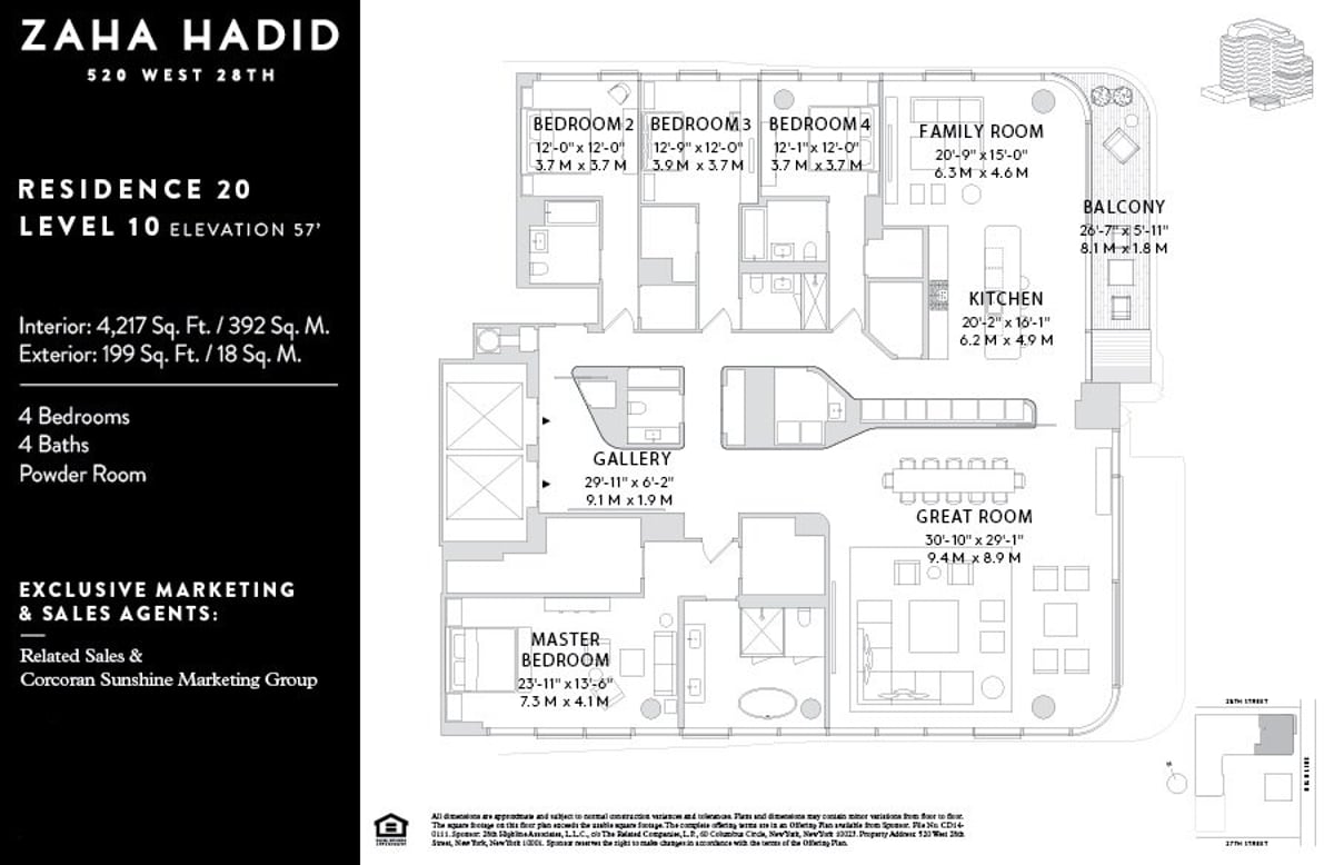 Photo for 520 West 28th Street by Zaha Hadid - 520 West 28th Street Condominium in Chelsea, Manhattan