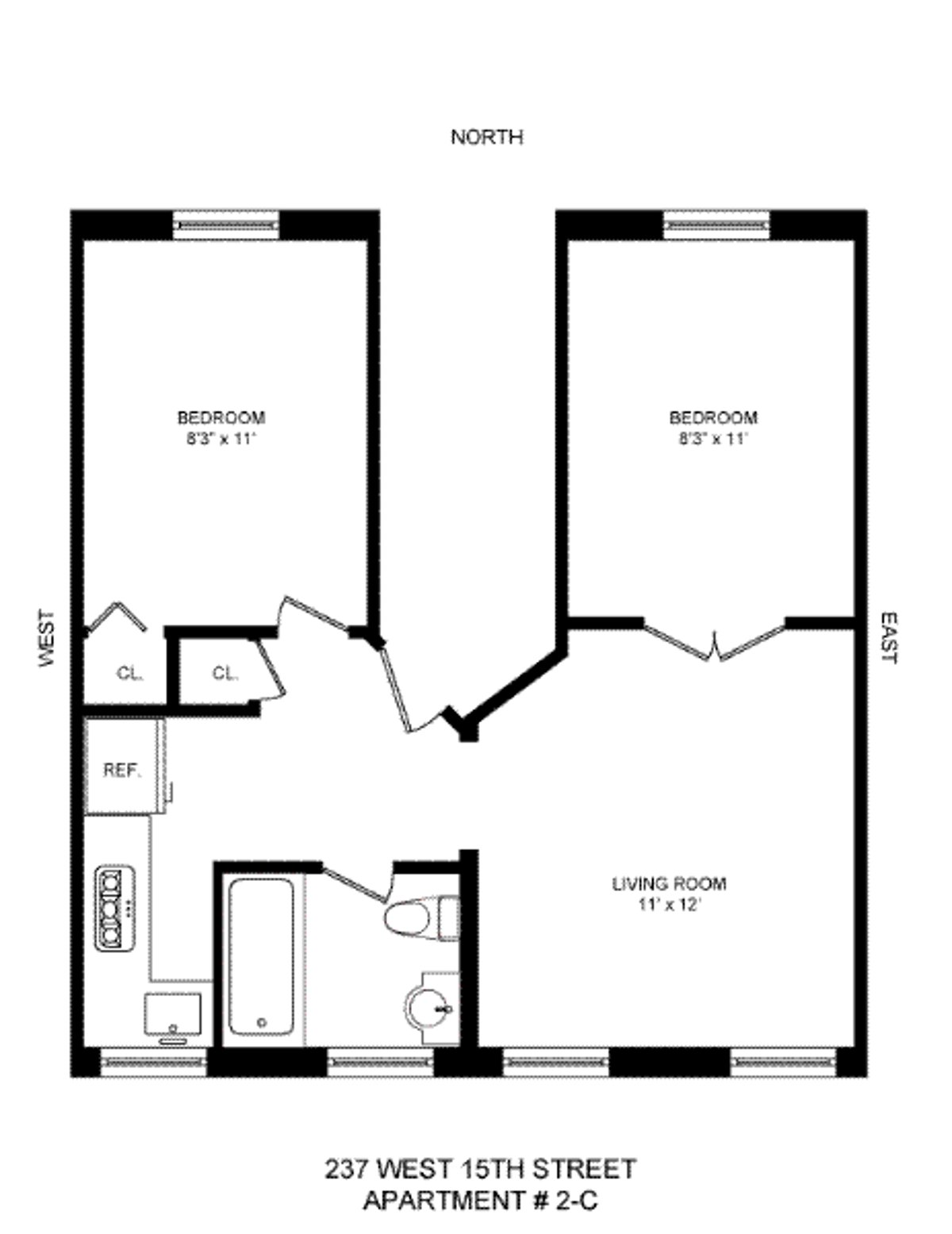 Photo for 237 WEST 15 STREET - 237 West 15th Street Cooperative in Chelsea, Manhattan