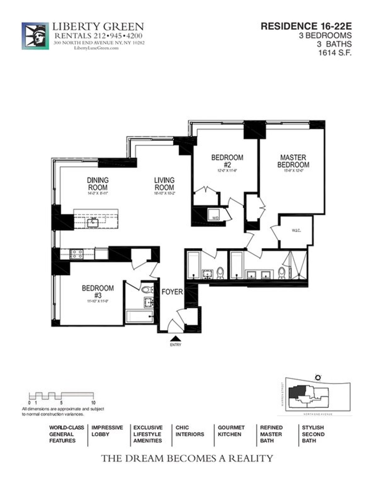 Photo for Liberty Green - 300 North End Avenue Condominium in Battery Park City, Manhattan