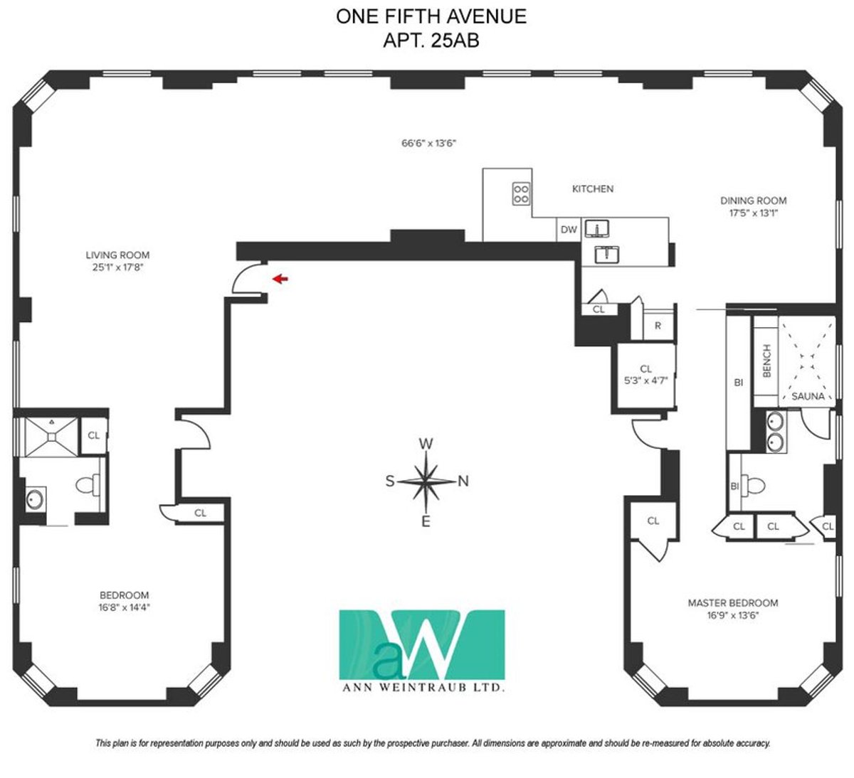 Photo for 1 5th Avenue - 1 Fifth Avenue Cooperative in Greenwich Village, Manhattan