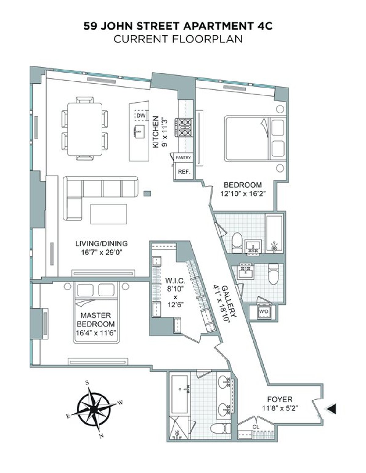 Photo for Five Nine John Lofts - 59 John Street Condominium in Financial District, Manhattan