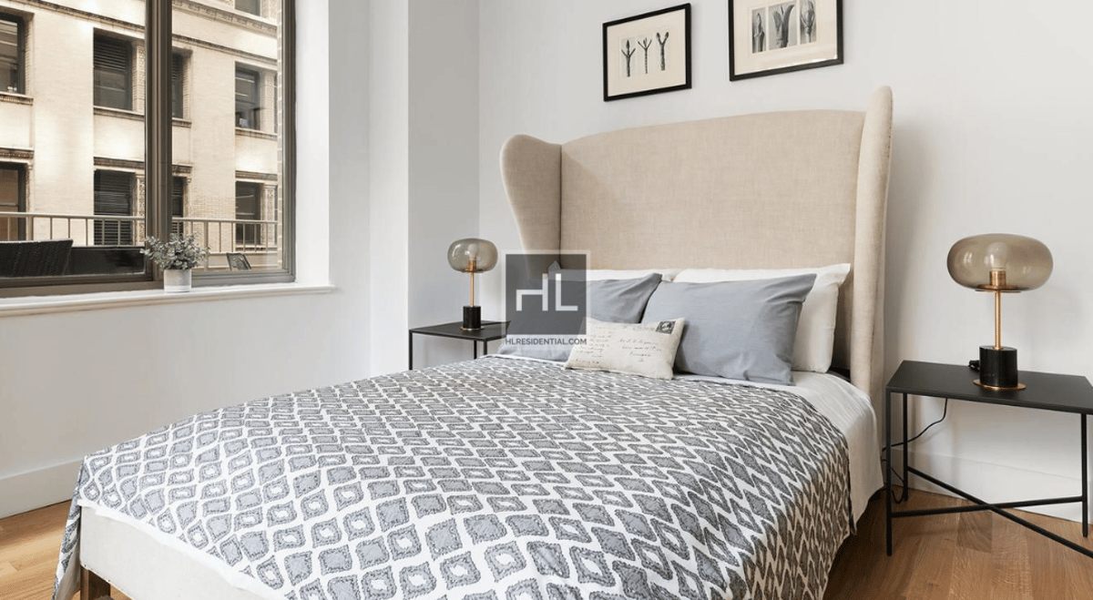 to a beautiful 2BRFlex3/2BA apartment in FIDI! No Fee! Will Not