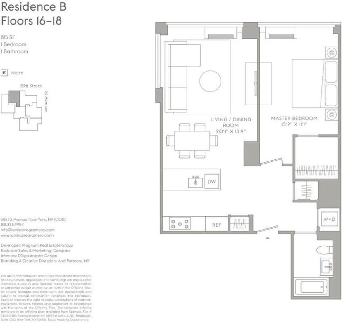 Photo for CODA - 385 First Avenue Condominium in Gramercy Park, Manhattan
