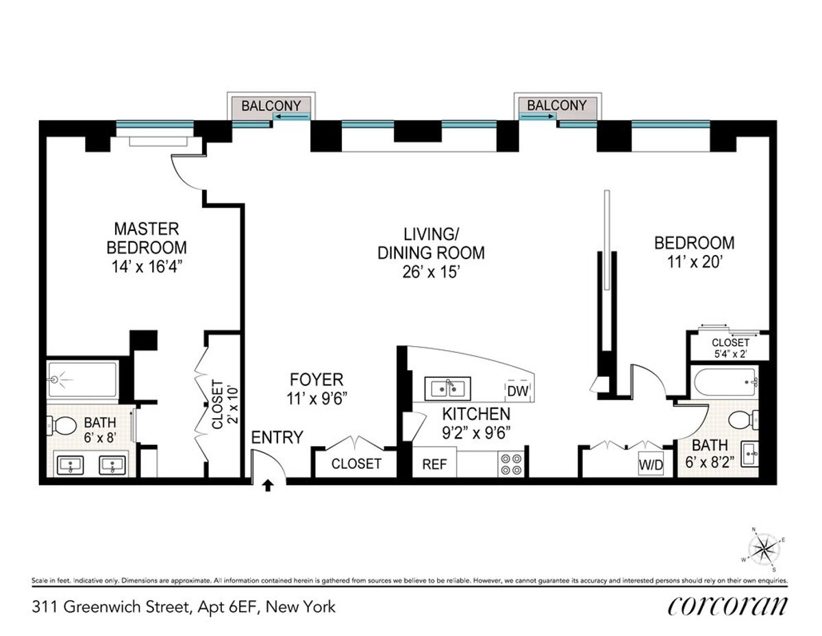 Photo for Reade House - 311 Greenwich Street Condominium in Tribeca, Manhattan