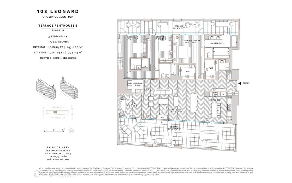 Photo for 108 Leonard - 108 Leonard Street Condominium in Tribeca, Manhattan