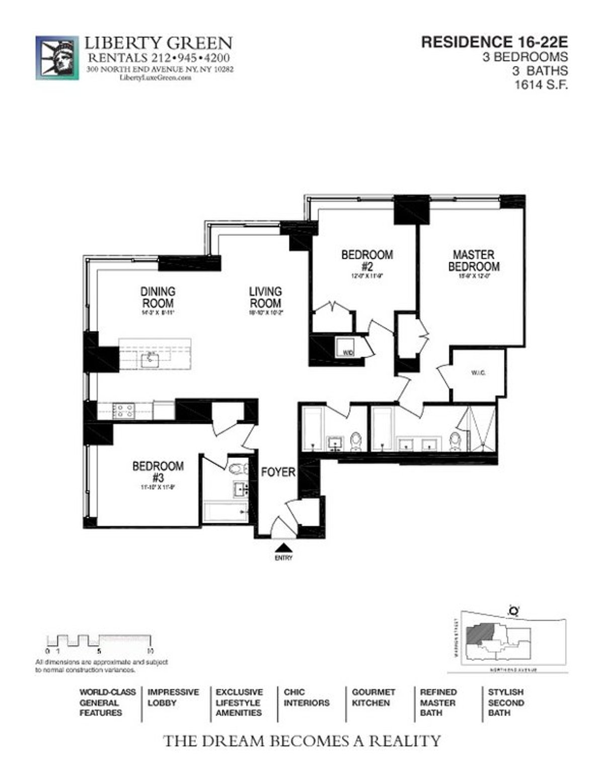 Photo for Liberty Green - 300 North End Avenue Condominium in Battery Park City, Manhattan