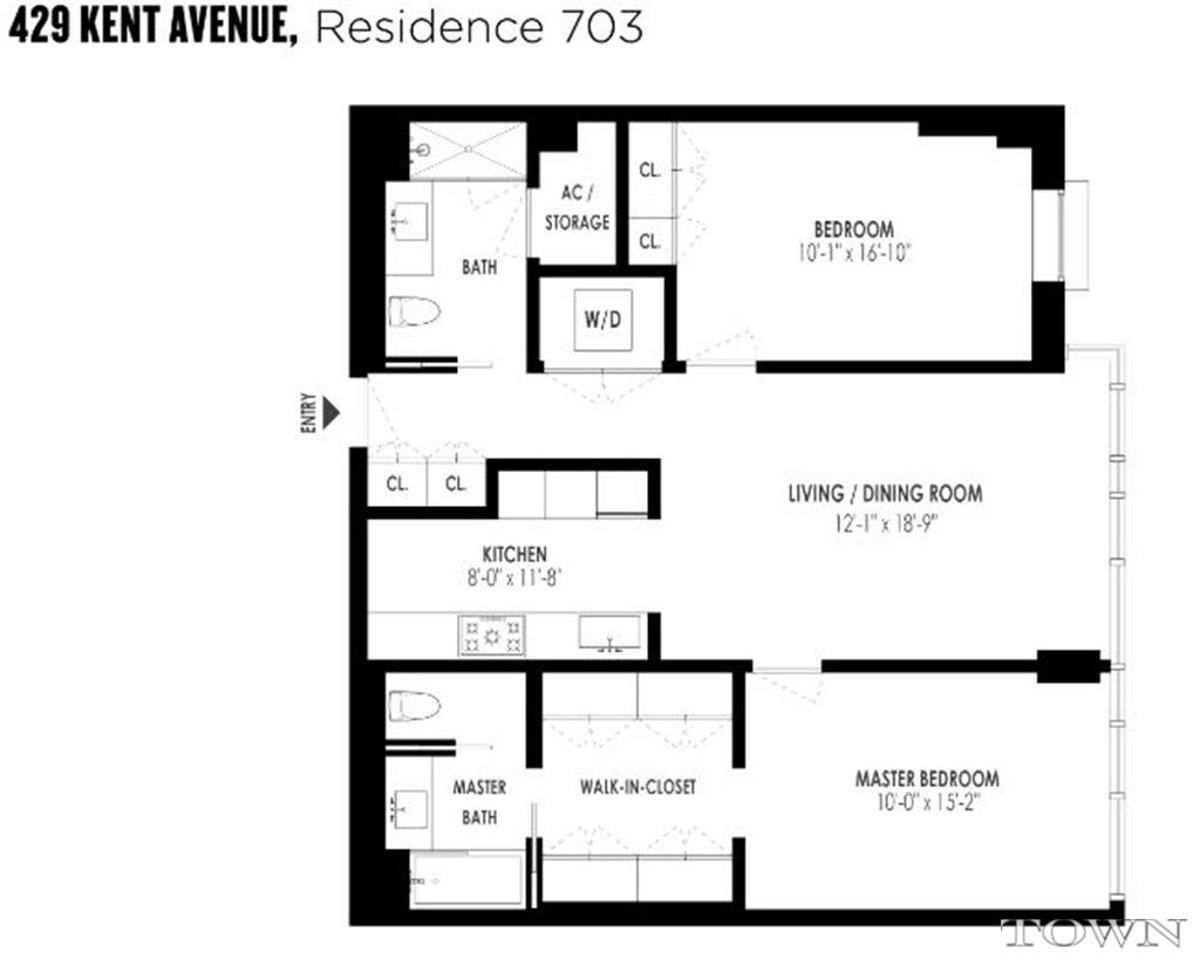 Photo for Oosten - 429 Kent Avenue Condominium in Williamsburg, Brooklyn