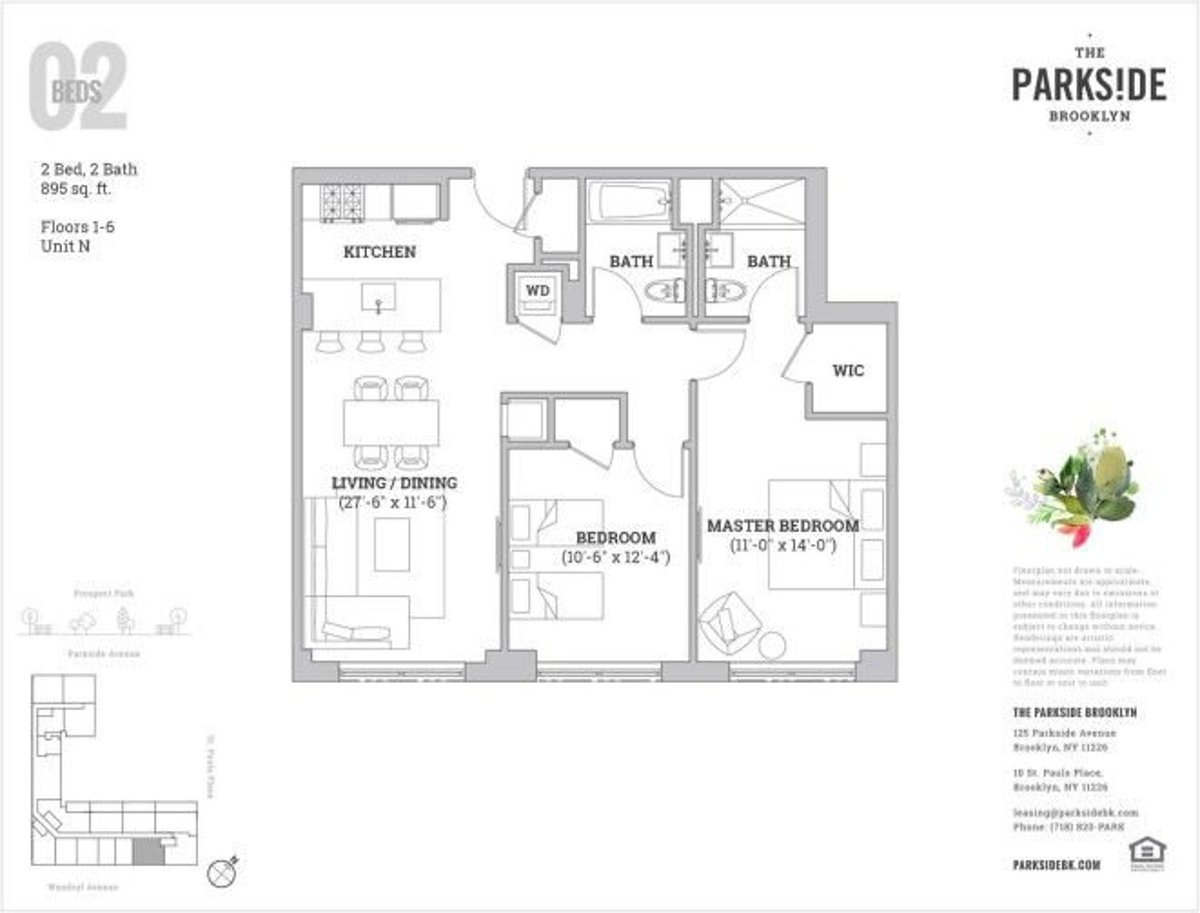 Photo for The Parkside - 125 Parkside Avenue Rental Building in Prospect Park South, Brooklyn