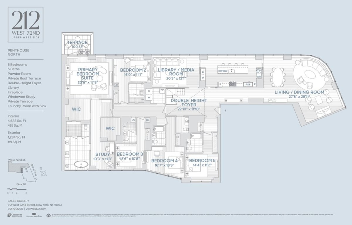 Photo for The Corner at 200 West 72nd Street - 212 West 72nd Street Condominium in Upper West Side, Manhattan