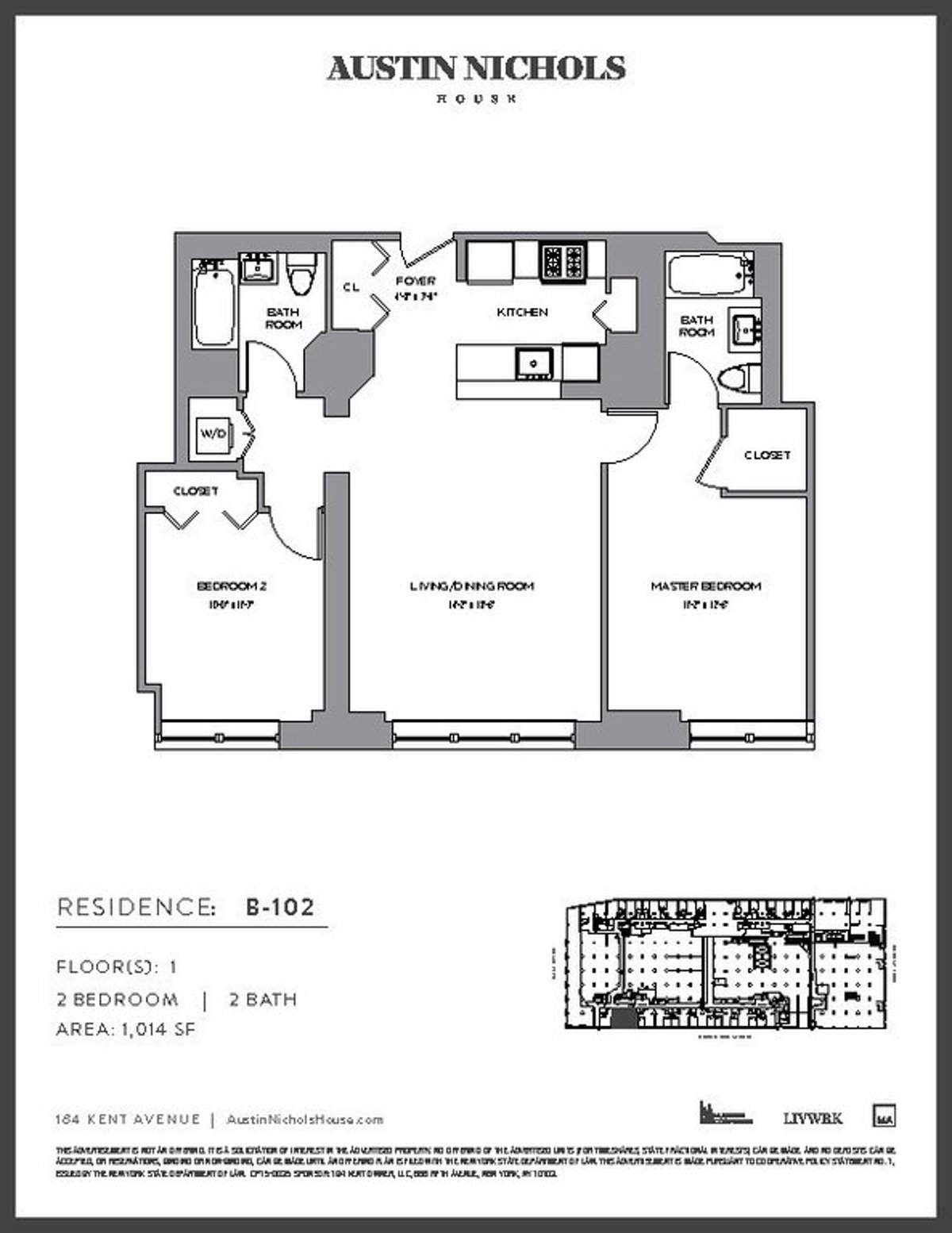 Photo for Austin Nichols House - 184 Kent Avenue Condominium in Williamsburg, Brooklyn