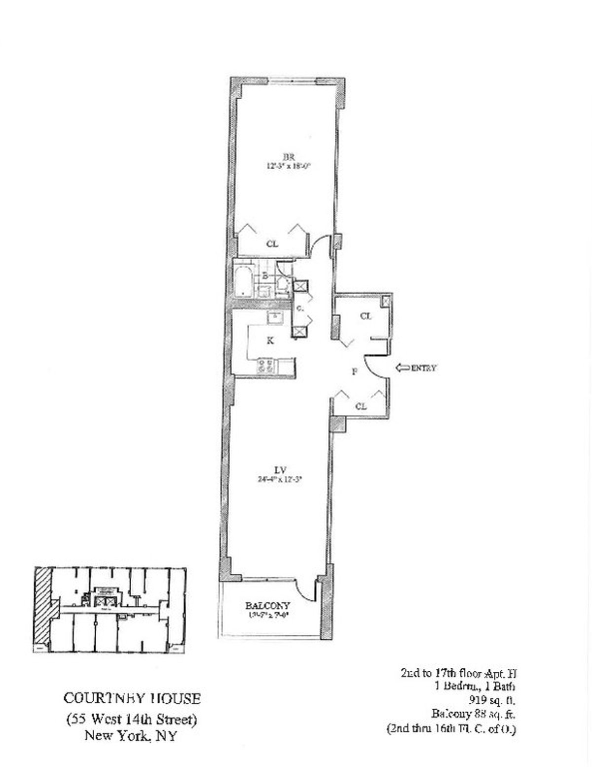 Photo for Courtney House - 53 West 14th Street Rental Building in Flatiron, Manhattan