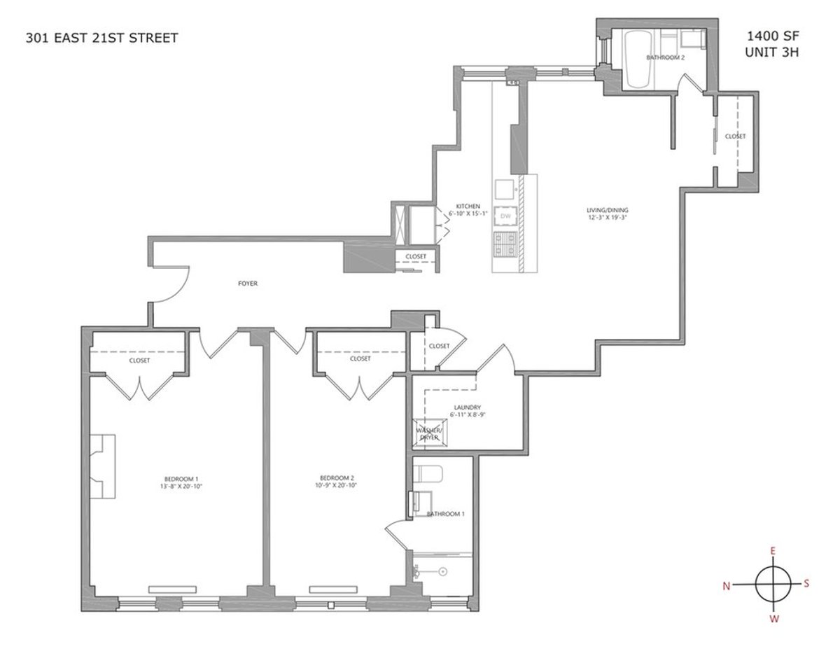 Photo for The Petersfield - 301 East 21St Street Rental Building in Gramercy Park, Manhattan