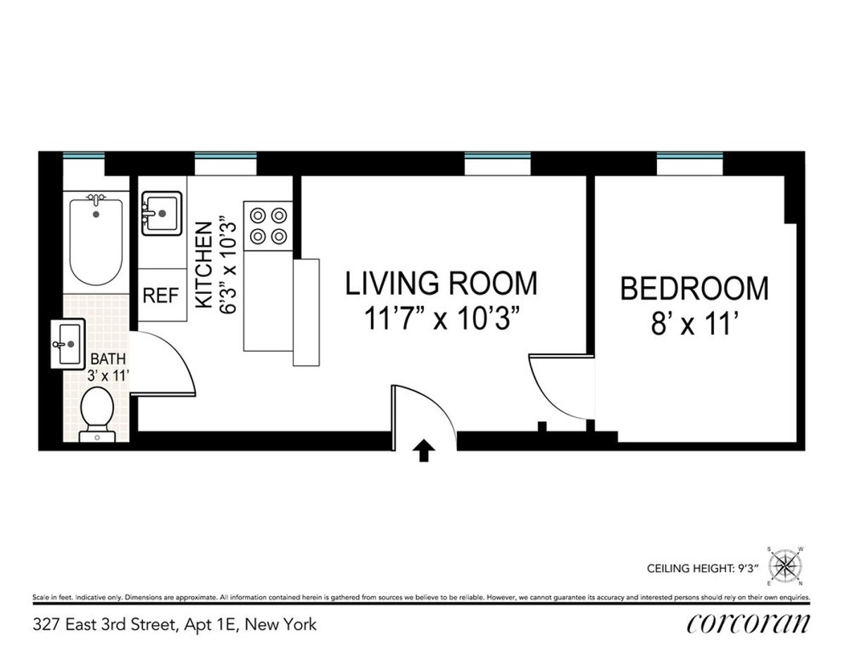 Photo for 327 East 3rd Street - 327 East 3rd Street Cooperative in East Village, Manhattan