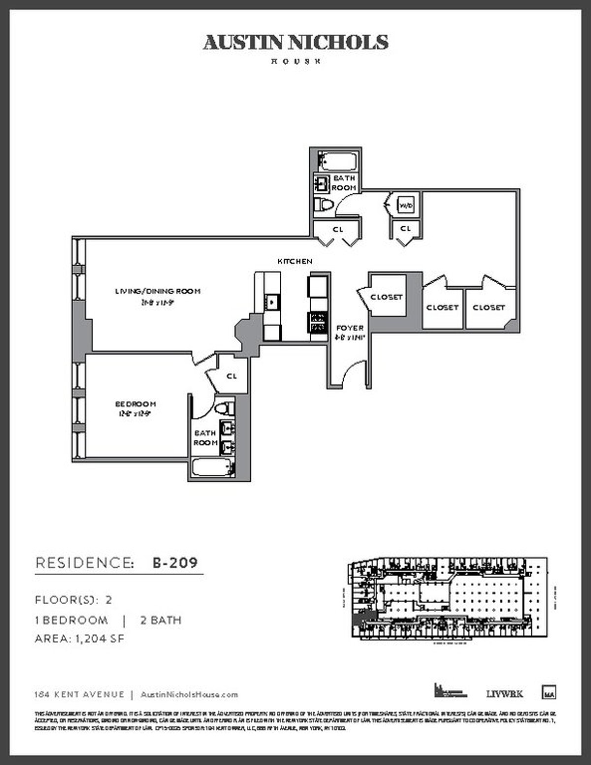 Photo for Austin Nichols House - 184 Kent Avenue Condominium in Williamsburg, Brooklyn