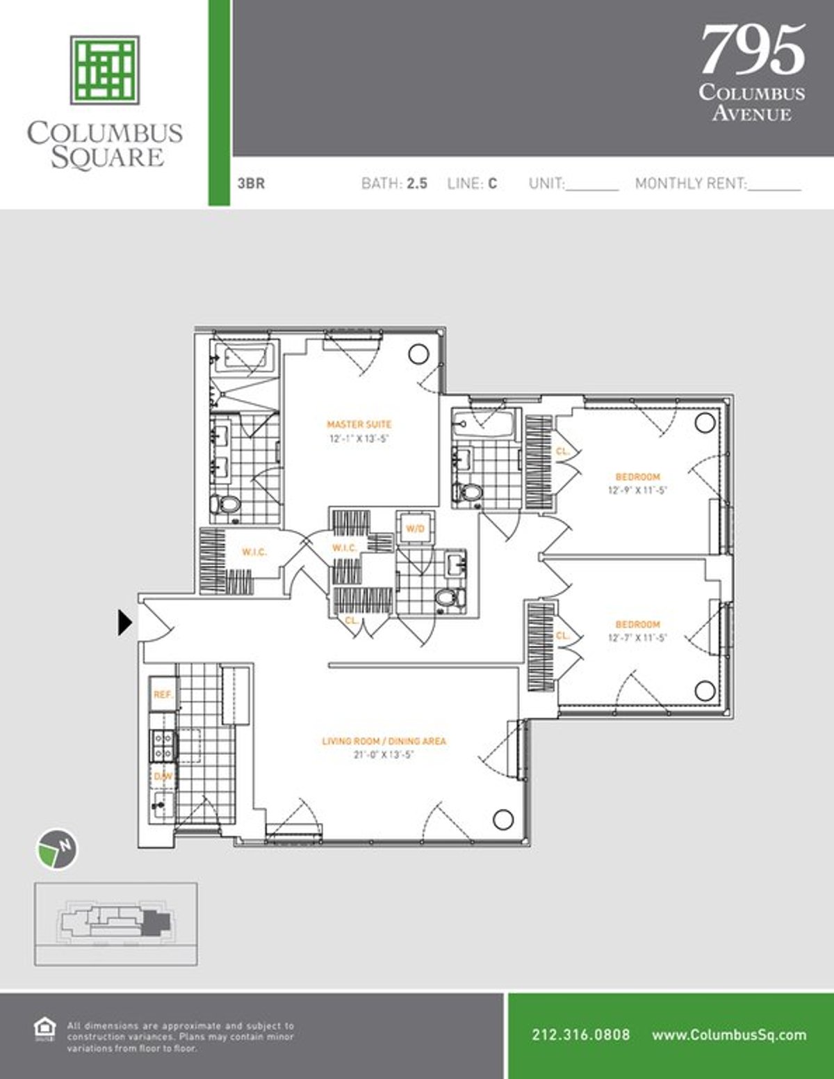 Photo for Columbus Square - 795 Columbus Avenue Condominium in Upper West Side, Manhattan