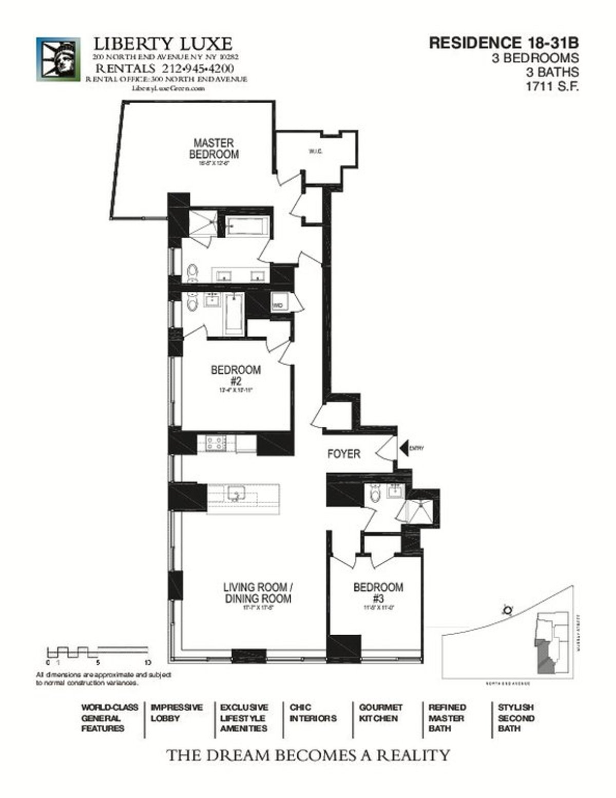 Photo for Liberty Luxe - 200 North End Avenue Condominium in Battery Park City, Manhattan